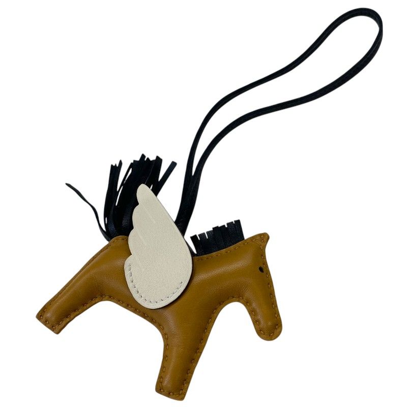 HERMES Rodeo Pegasus PM - Sesame, Black & Cream Anyo Milo
