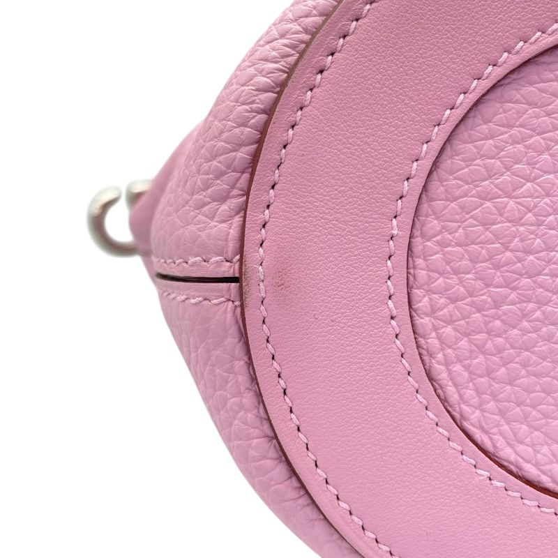 HERMES In The Loop 18 Handbag in Mauve Silvestre with Silver Hardware