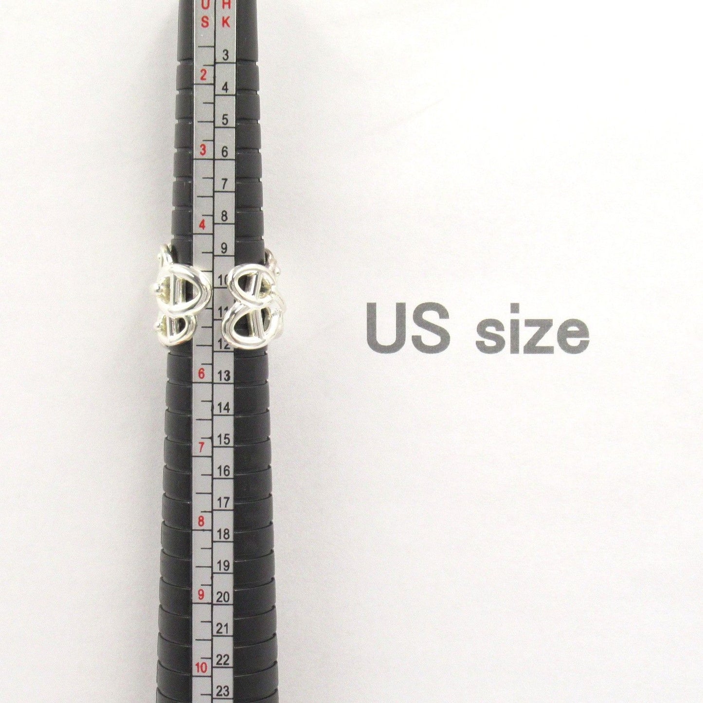 HERMES Silver 925 Chaine d'Ancre Ring - Timeless Elegance