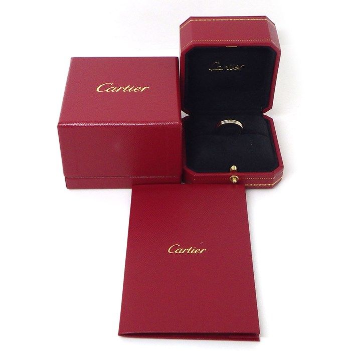 Cartier Trinity Wedding Ring in Three Colors - K18 Gold, Size 19.5