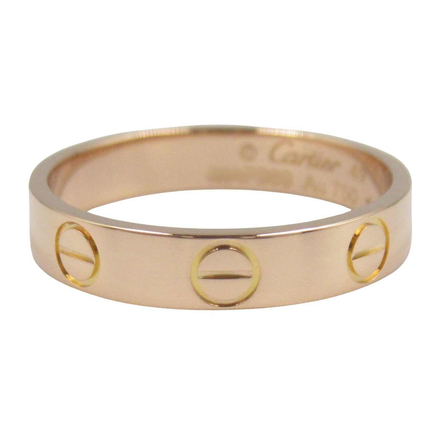 Cartier Mini Love Ring in 18K Pink Gold - Timeless Elegance