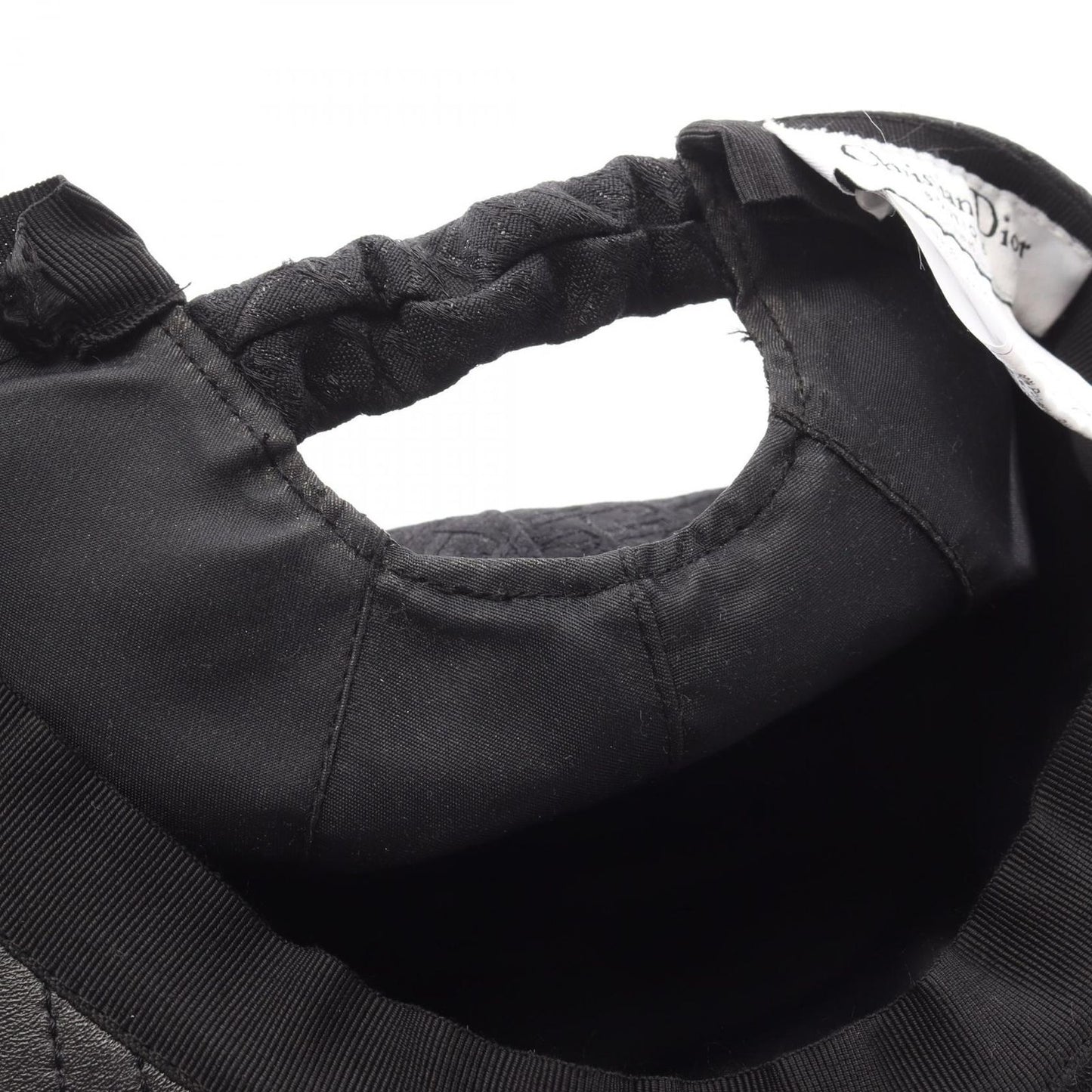 Dior Oblique Galliano Leather Cap - Timeless Elegance