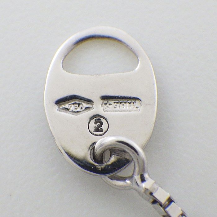 Damiani Belle Époque Square Necklace with Emerald & Diamond