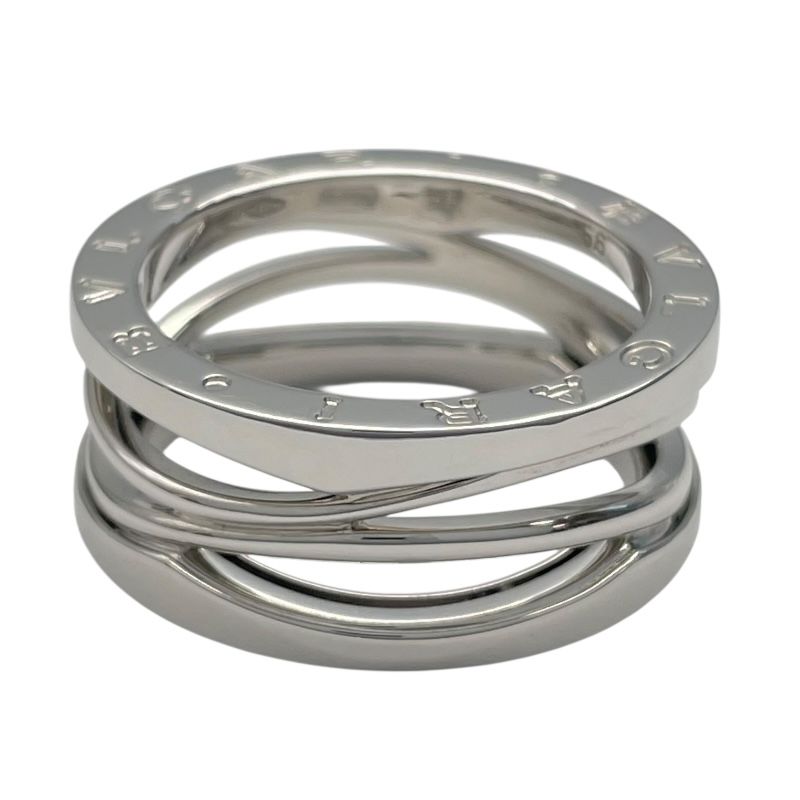 BVLGARI B.zero1 Legend Ring in K18 White Gold - Exquisite Craftsmanship