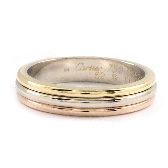 Cartier Trinity Wedding Ring in Three Colors - K18 Gold