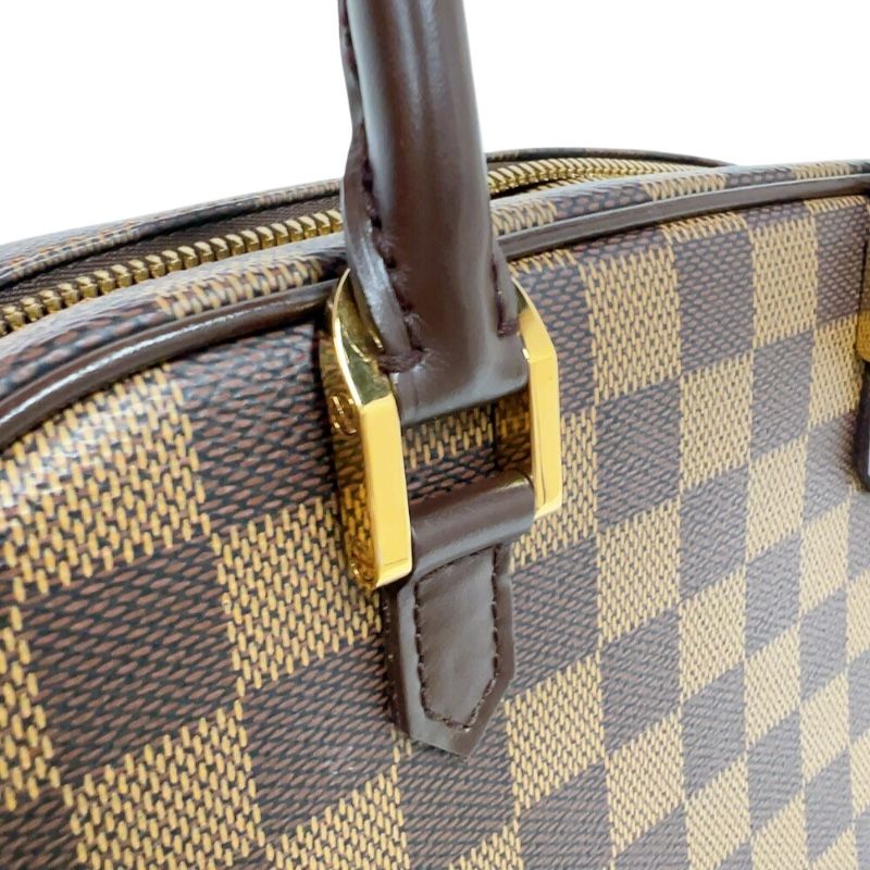 Louis Vuitton Saria Mini Handbag - Brown Damier with Gold Hardware