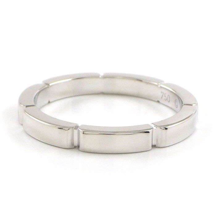 Cartier Maillon Panthère Ring in K18 White Gold - Size 13.5