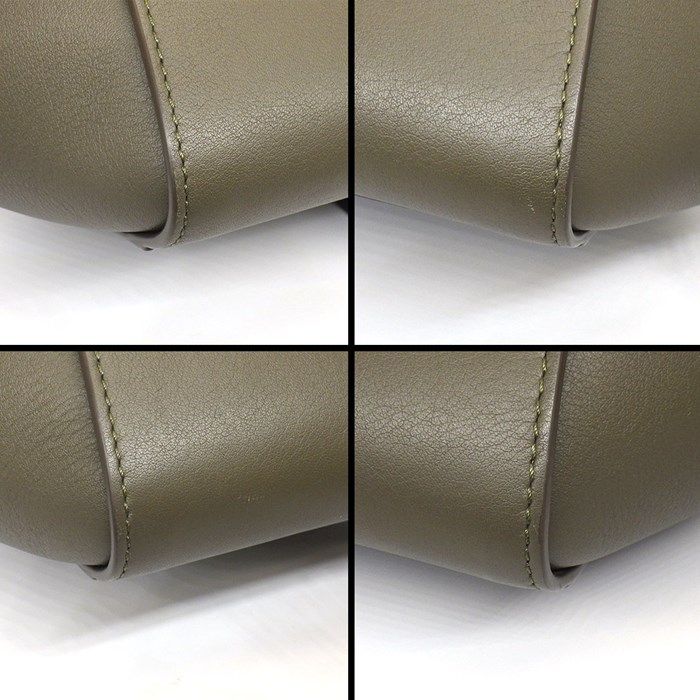 LOEWE Hammock Compact Handbag in Dark Khaki - Exquisite Craftsmanship