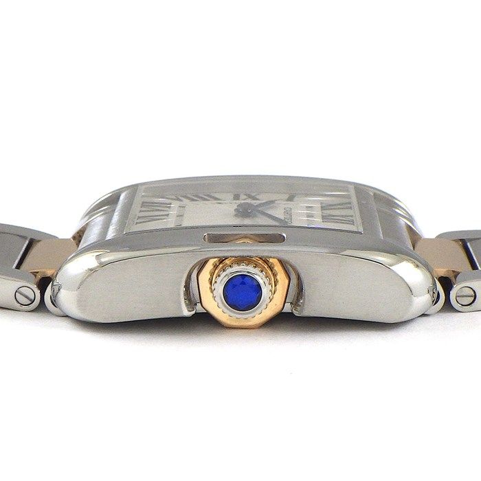 Cartier Tank Anglaise SM W5310019 - Exquisite Silver Dial Timepiece