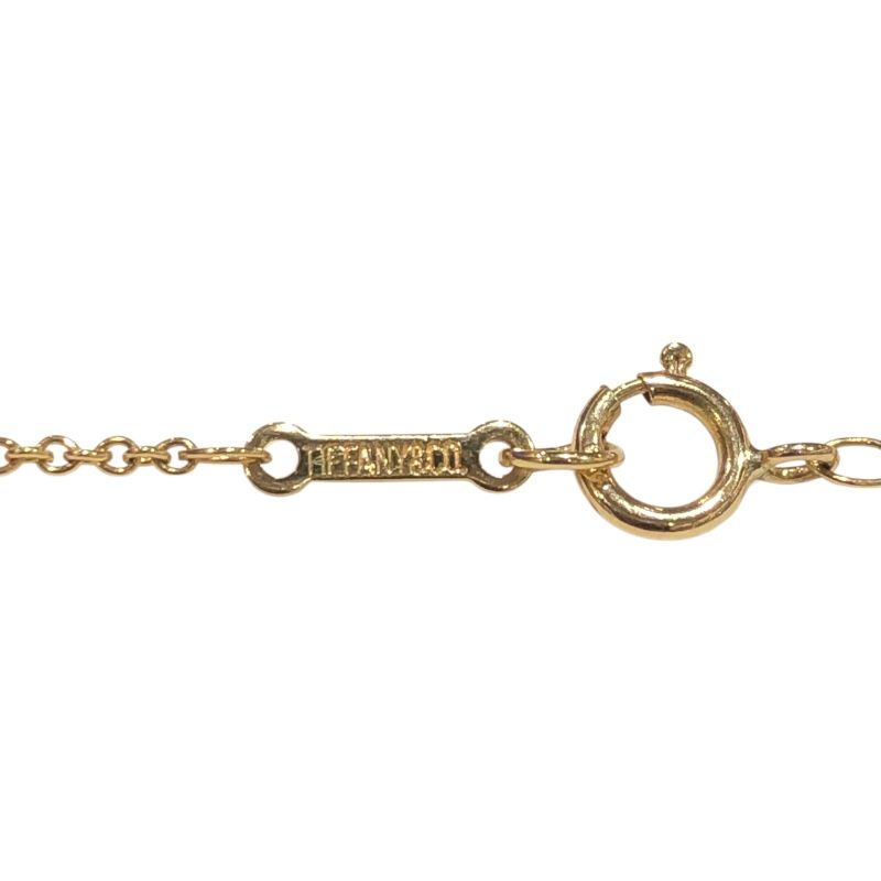 Tiffany & Co. K18/Pt950 Kiss Necklace with Diamond