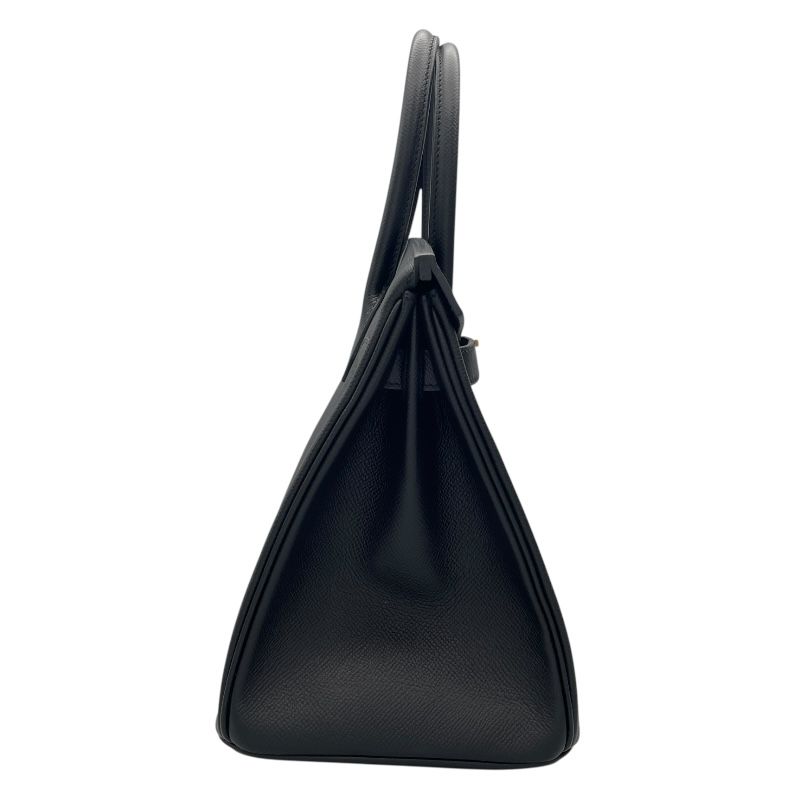 HERMES Birkin 30 Black with Gold Hardware - C Stamp