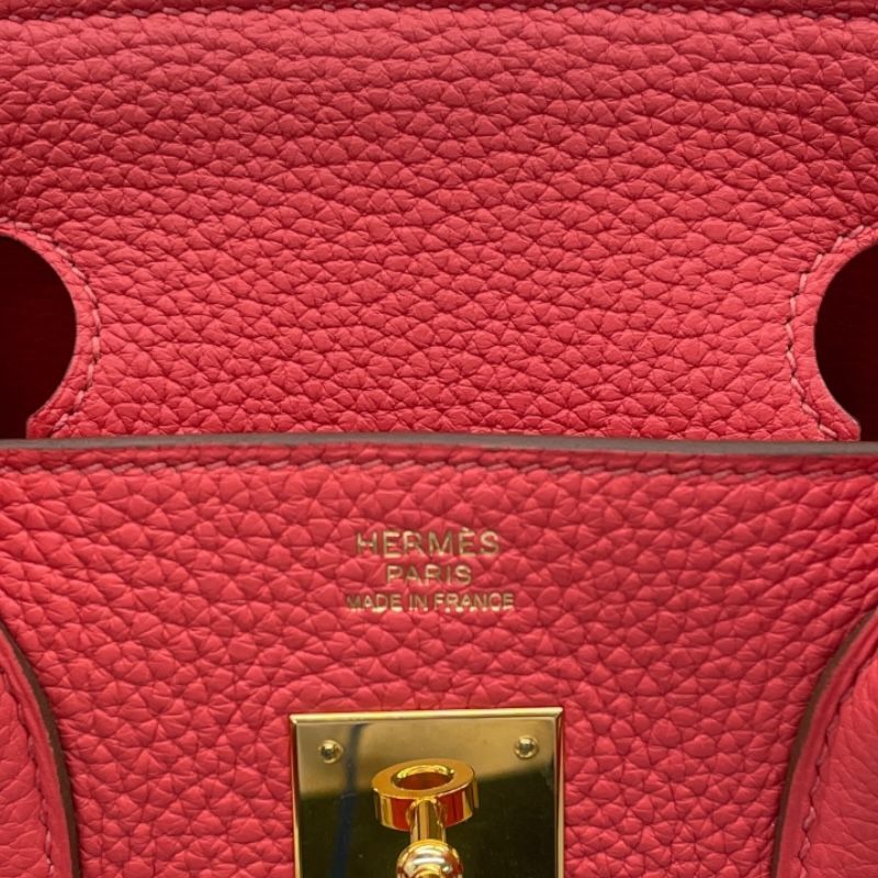 HERMES Birkin 30 Bougainvillea with Gold Hardware - Timeless Elegance