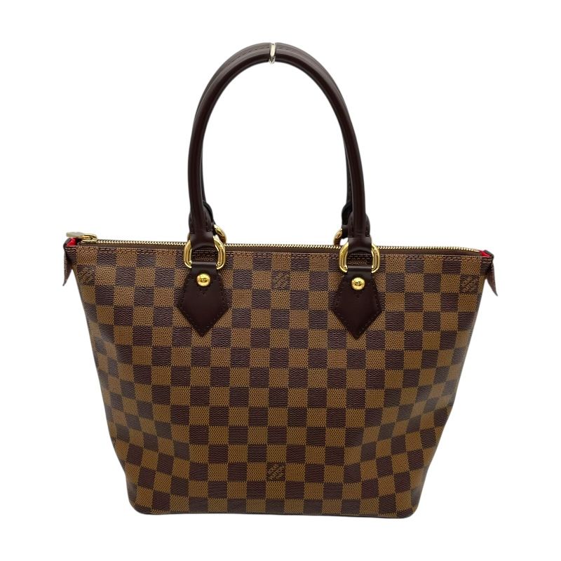 Louis Vuitton Saleya PM Brown Damier Canvas Handbag - Exquisite Craftsmanship