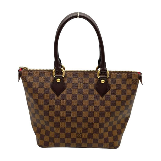 Louis Vuitton Saleya PM Brown Damier Canvas Handbag - Exquisite Craftsmanship