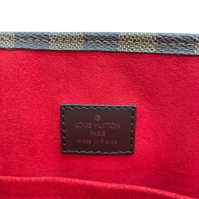 Louis Vuitton Sac Plat N51140 Brown Damier Ebene Handbag