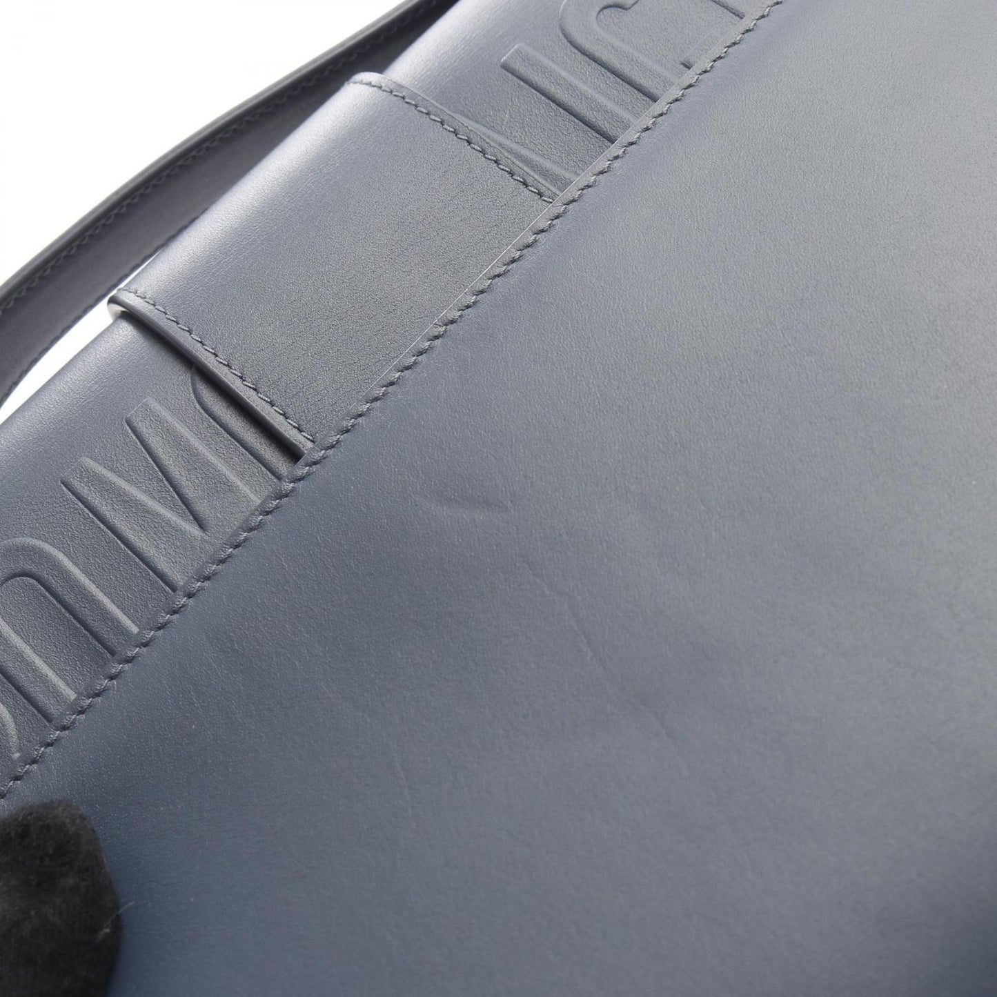 Dior 30 Montaigne Blue Leather Shoulder Bag - Exquisite Craftsmanship