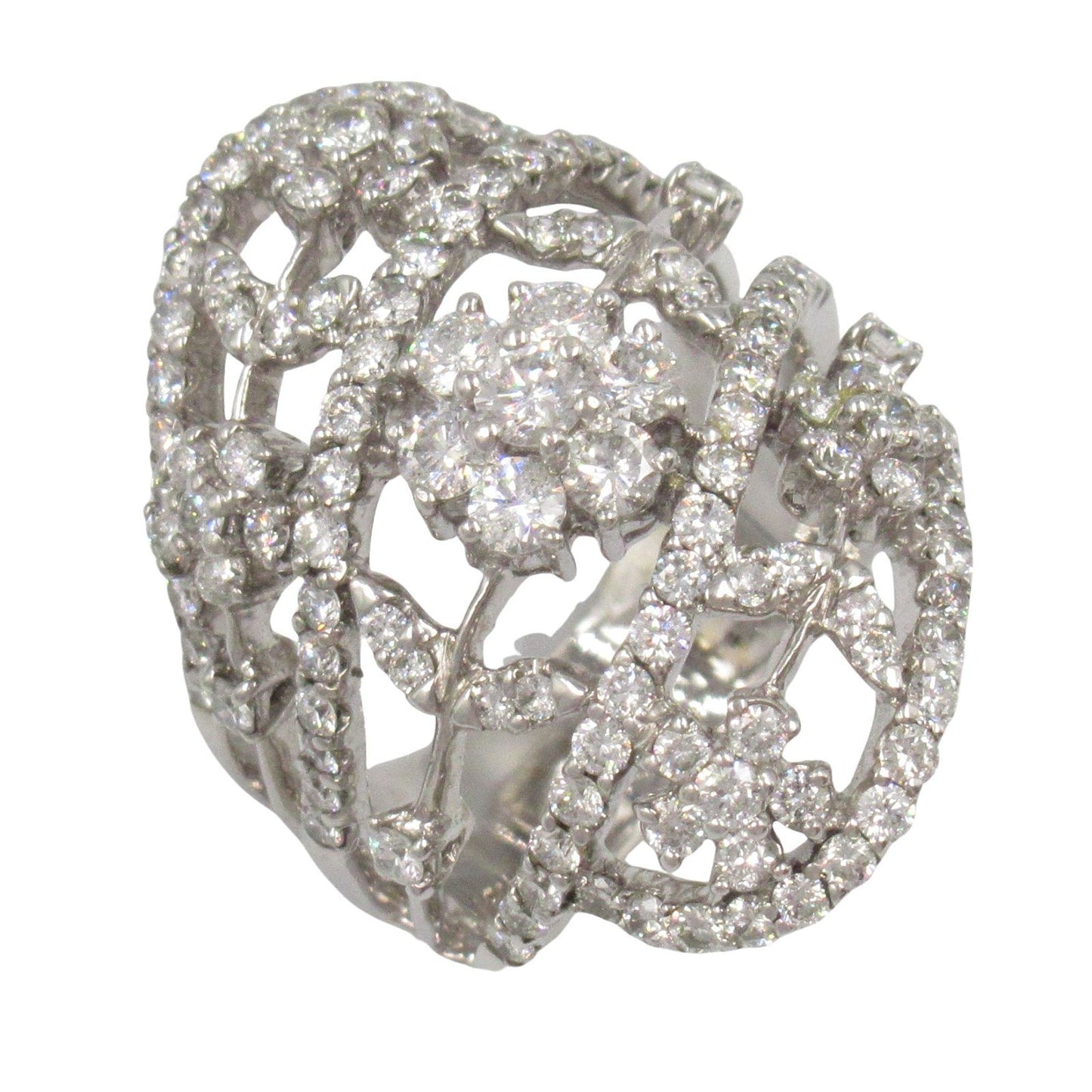 Exquisite K18WG Diamond Ring - 2.35ct Luxury Jewelry