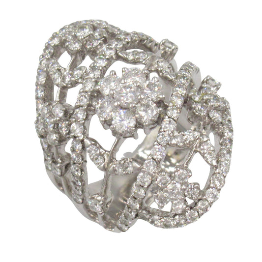 Exquisite K18WG Diamond Ring - 2.35ct Luxury Jewelry
