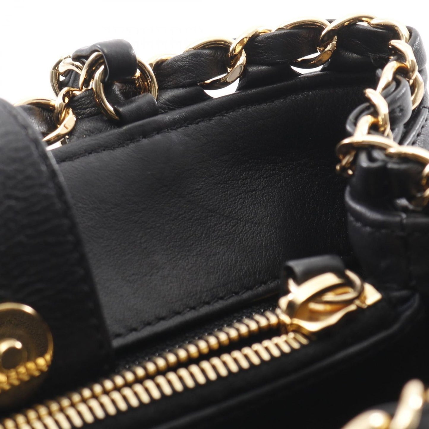 CHANEL Matelassé Tote Bag in Black Lambskin - Timeless Elegance