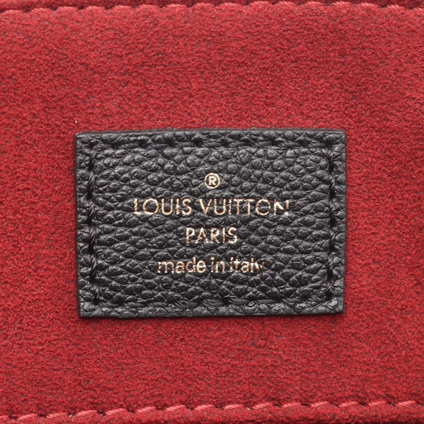 Louis Vuitton Grand Palais MM Handbag in Noir Leather - Timeless Elegance