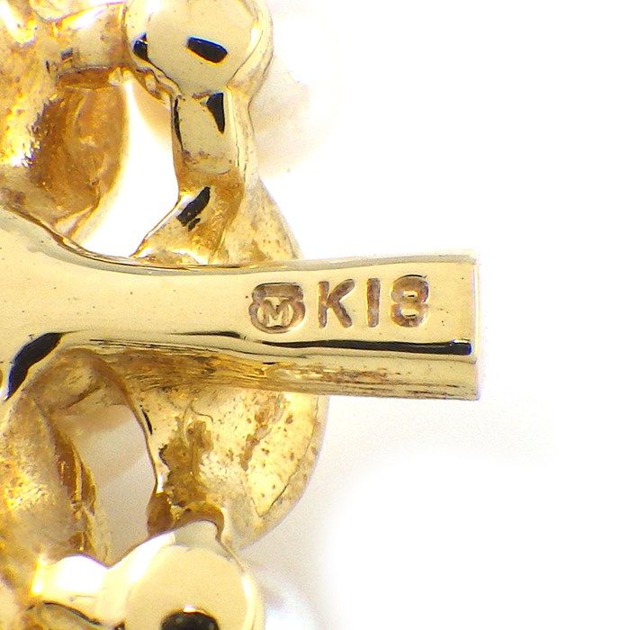 MIKIMOTO Tree Motif Necklace with Pearl and Diamond in K18YG