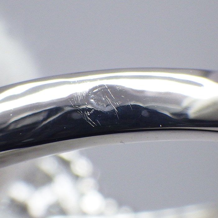 Van Cleef & Arpels Vintage Alhambra Diamond Ring in 18K White Gold