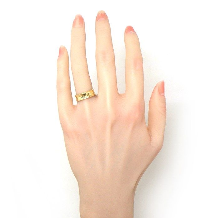 Tiffany & Co. 1837 Logo Ring in K18 Yellow Gold - Size 10