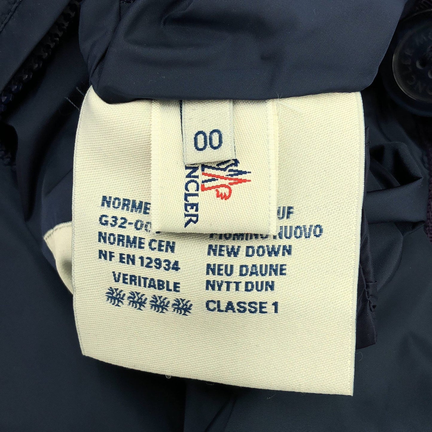 MONCLER Navy Down Coat - Exquisite Craftsmanship & Timeless Style