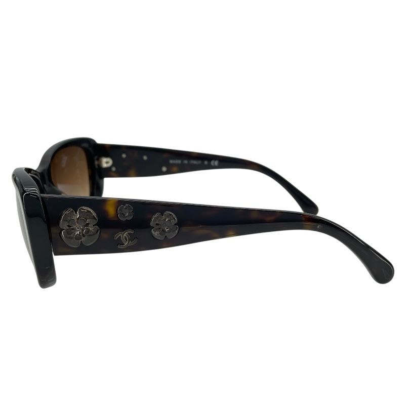 CHANEL Camellia Sunglasses 5186-A in Brown - Timeless Elegance