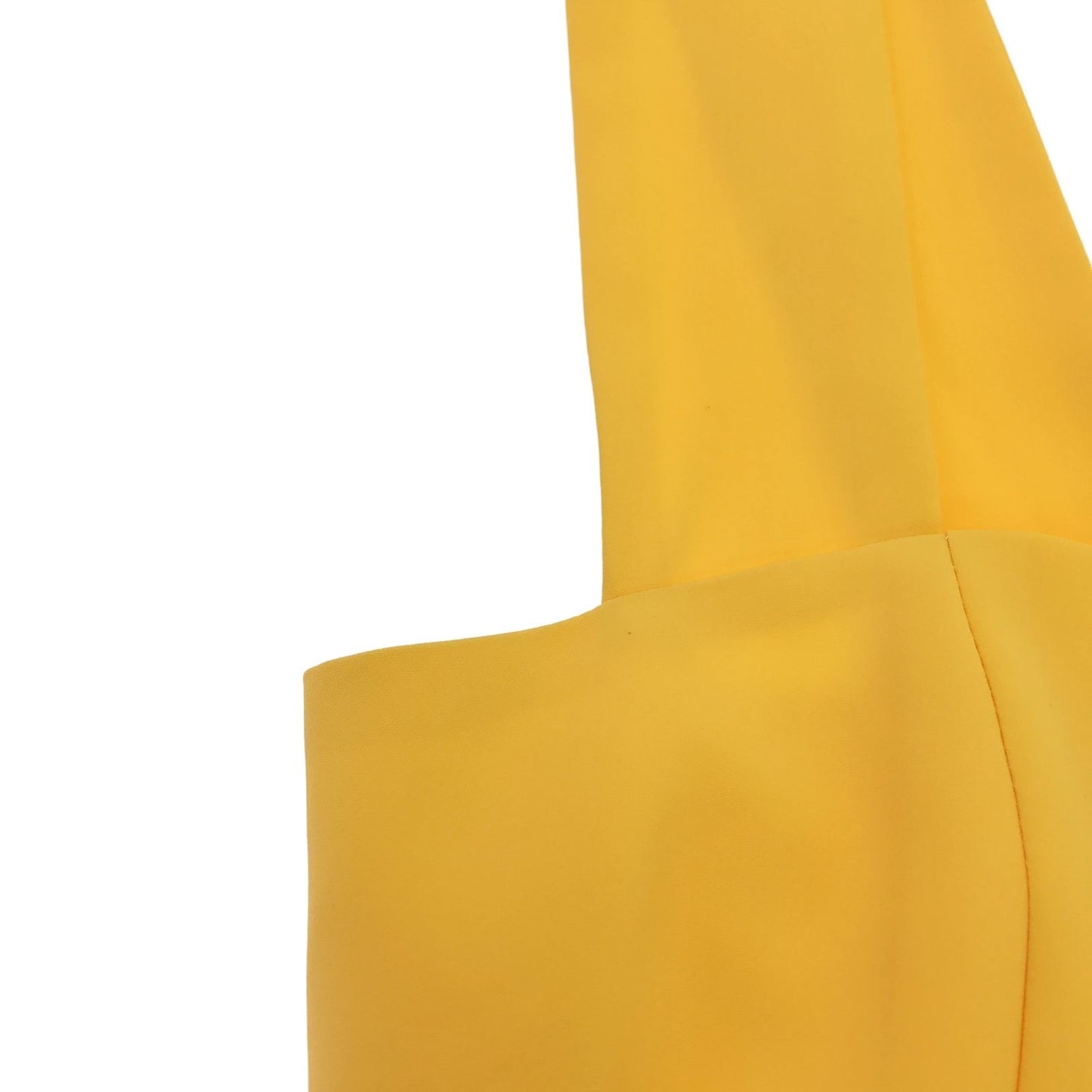 FOXEY NEW YORK Elegant Yellow Strap Dress - Timeless Sophistication