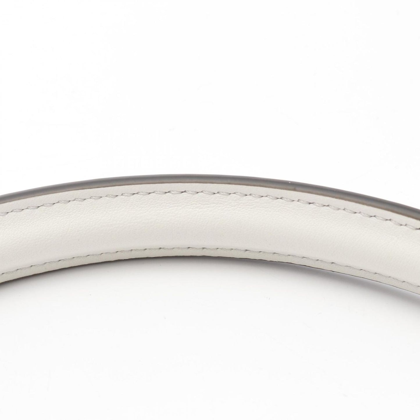 FENDI × VERSACE FENDACE Baguette Handbag - White/Gold Leather