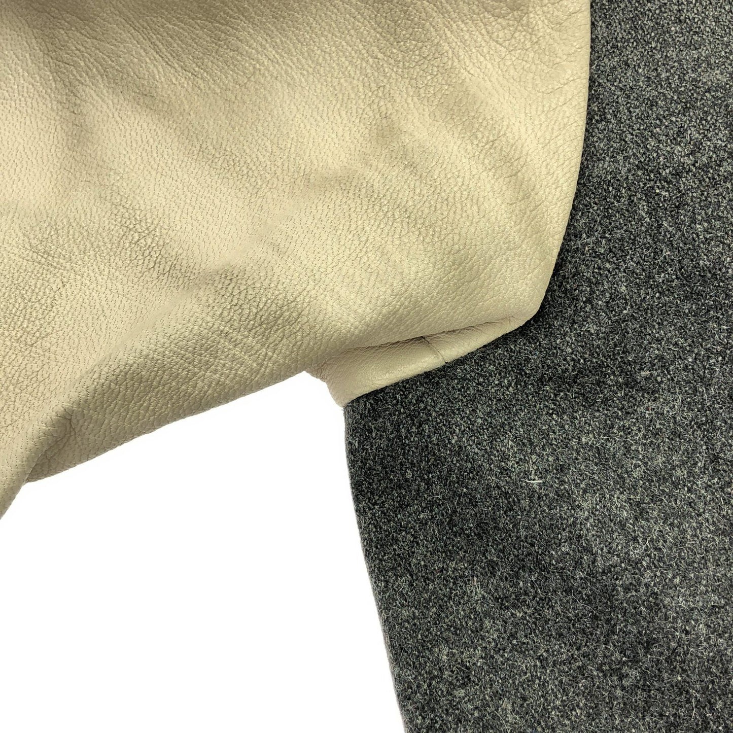 COACH Wool Varsity Jacket in Gray - Exclusive Vintage Find