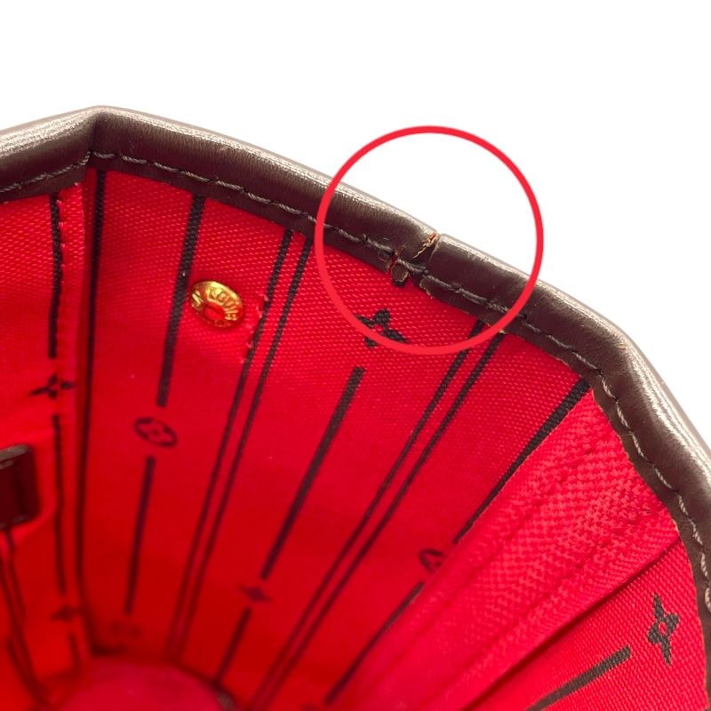 Louis Vuitton Neverfull PM Brown Damier Canvas Handbag