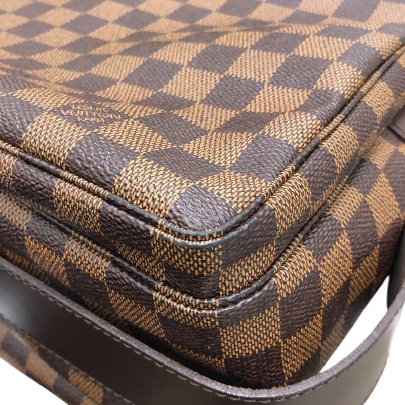 Louis Vuitton Naviglio N45255 Brown Damier Canvas Shoulder Bag