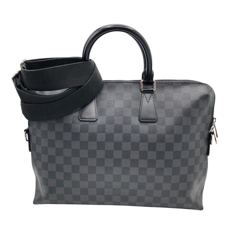 Louis Vuitton Porte-Documents Jour N48224 Graphite Damier Men's Shoulder Bag