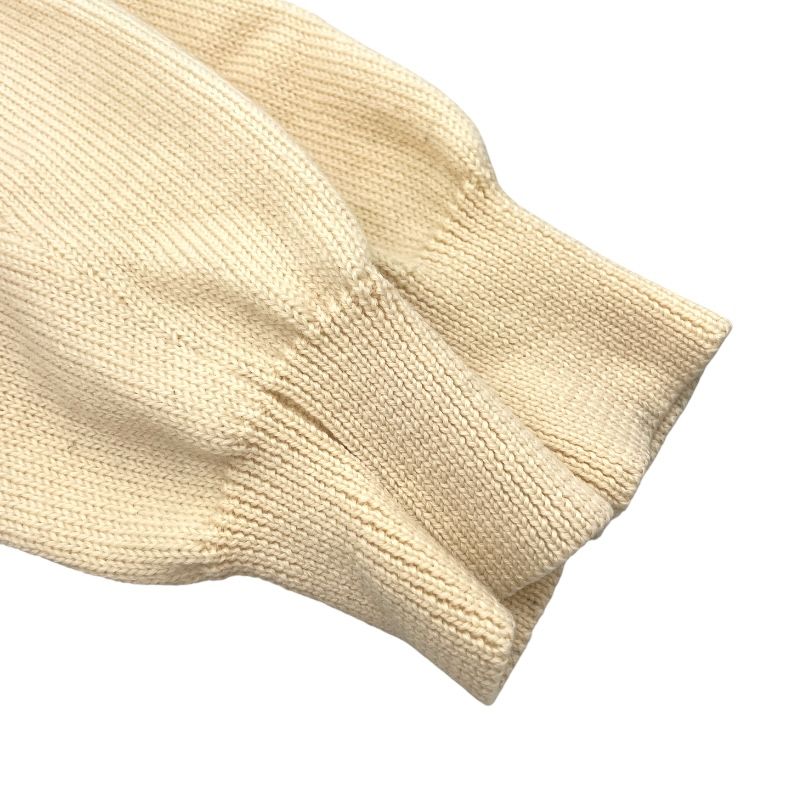 Martin Margiela Ivory Wool Knit Cardigan - Exquisite Craftsmanship