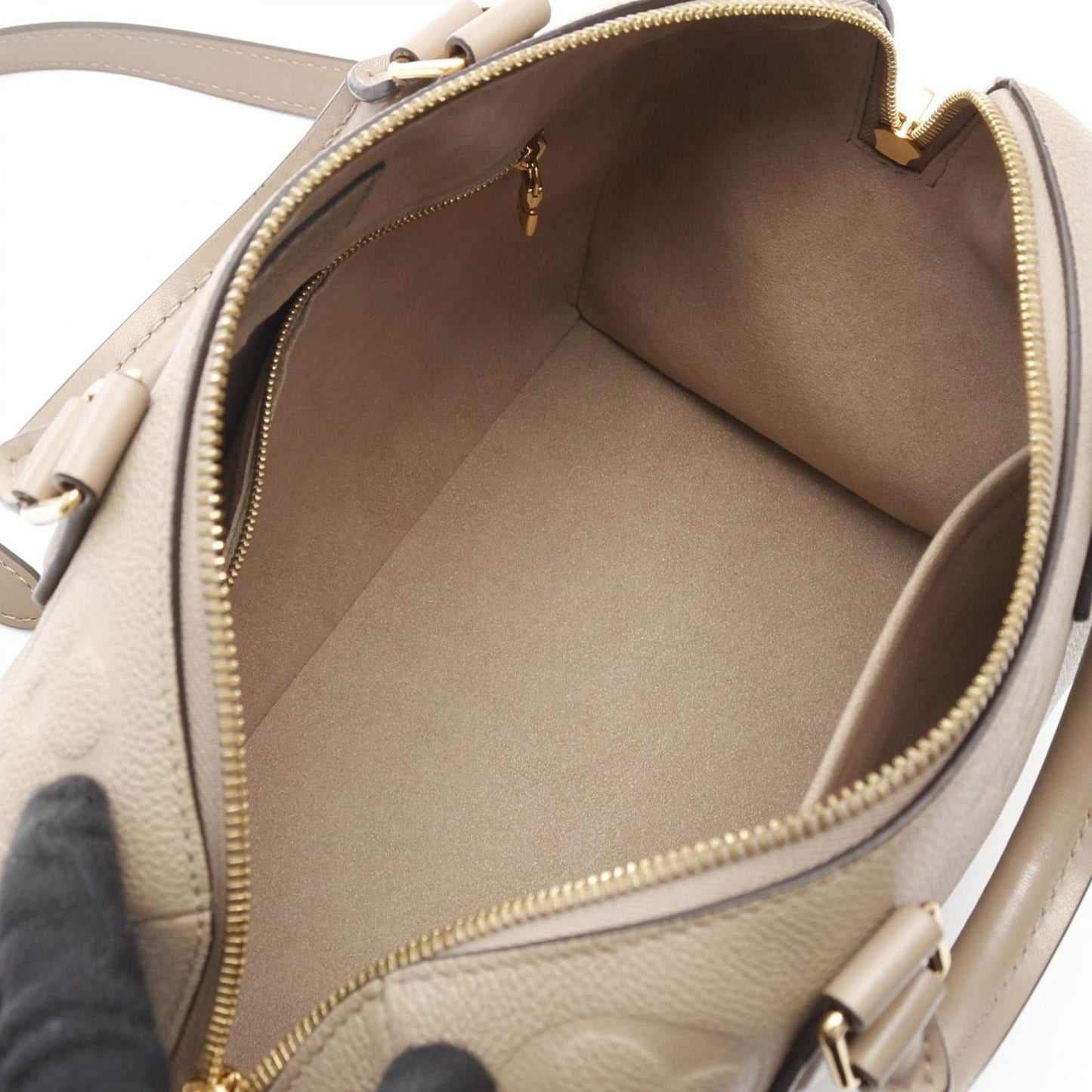 Louis Vuitton Speedy Bandoulière 25 Monogram Empreinte Giant Handbag