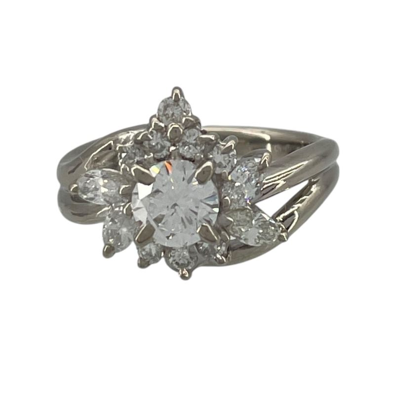 Exquisite WGP750 Diamond Ring - 1.14ct Total Weight