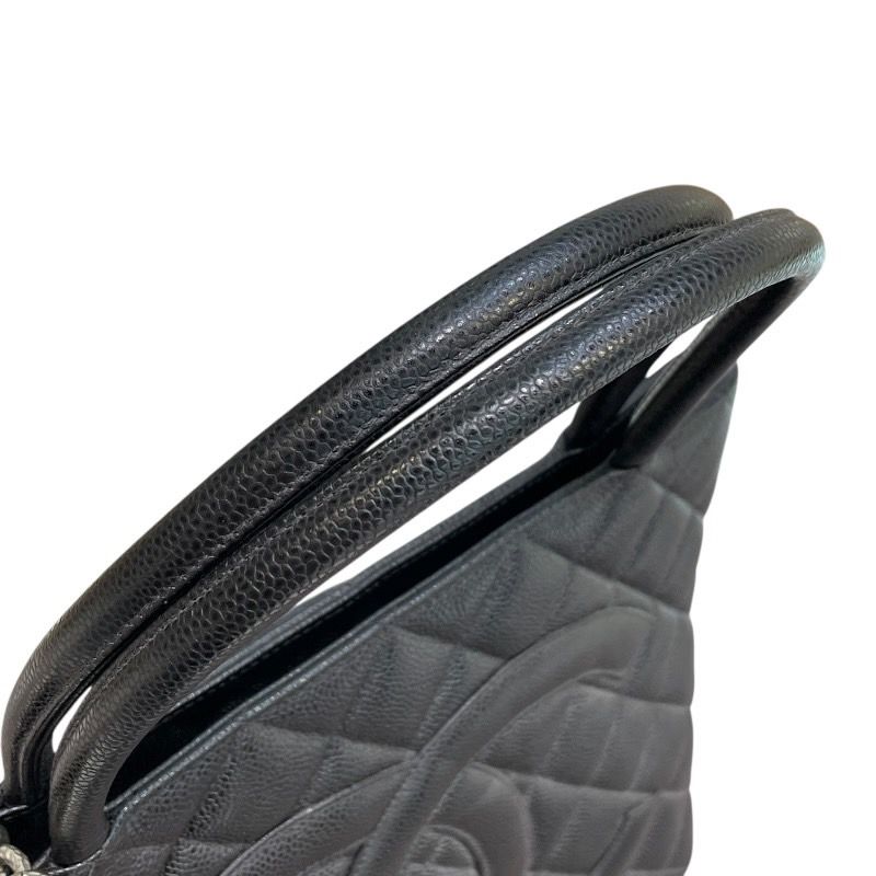 CHANEL Reissue Tote A01804 Black Caviar Leather with Silver Hardware