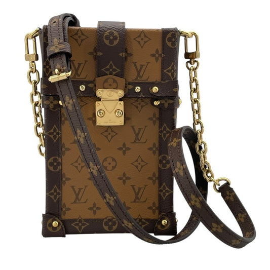 Louis Vuitton Monogram Reverse Pochette Trunk Vertical M67873