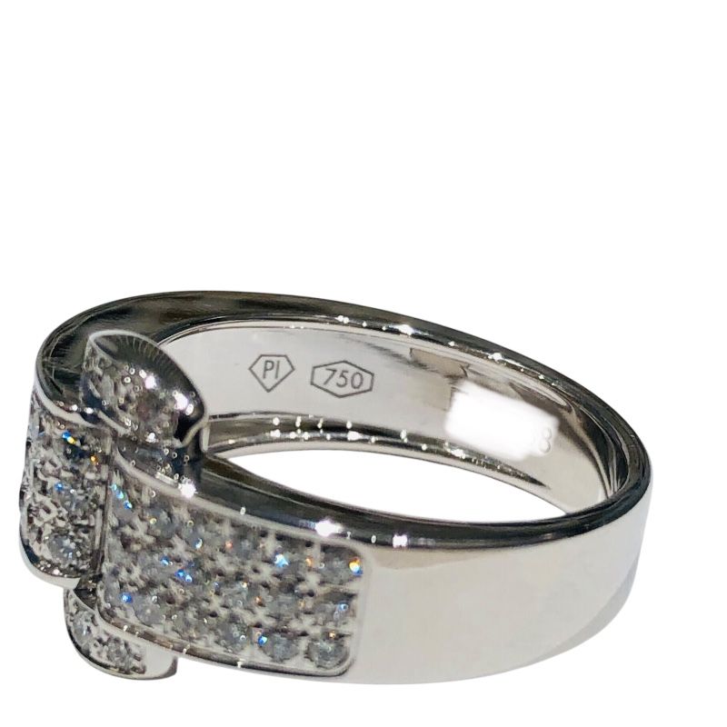 Piaget Miss Protocole Ring #53 in K18 White Gold - Exquisite Elegance