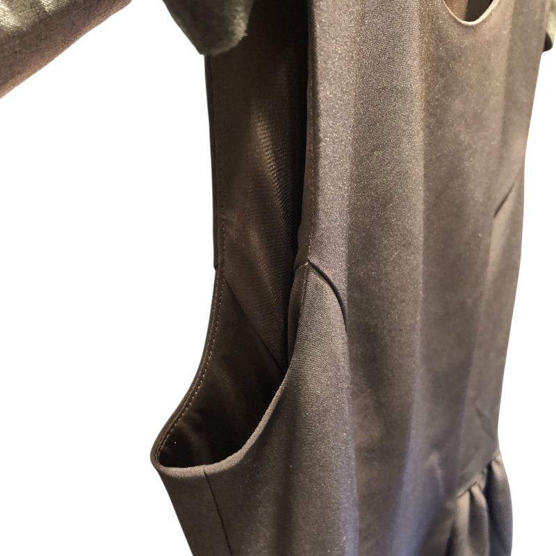 FOXEY NEW YORK Classic Sleeveless Dress in Brown - Timeless Elegance