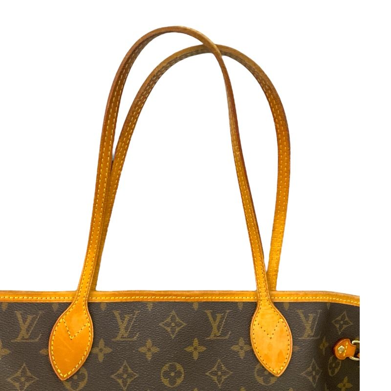 Louis Vuitton Neverfull MM Monogram Tote Bag - Brown
