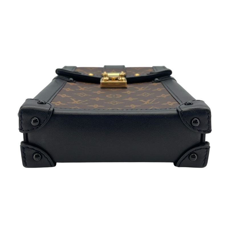 Louis Vuitton Monogram Canvas Pochette Trunk Vertical - Brown