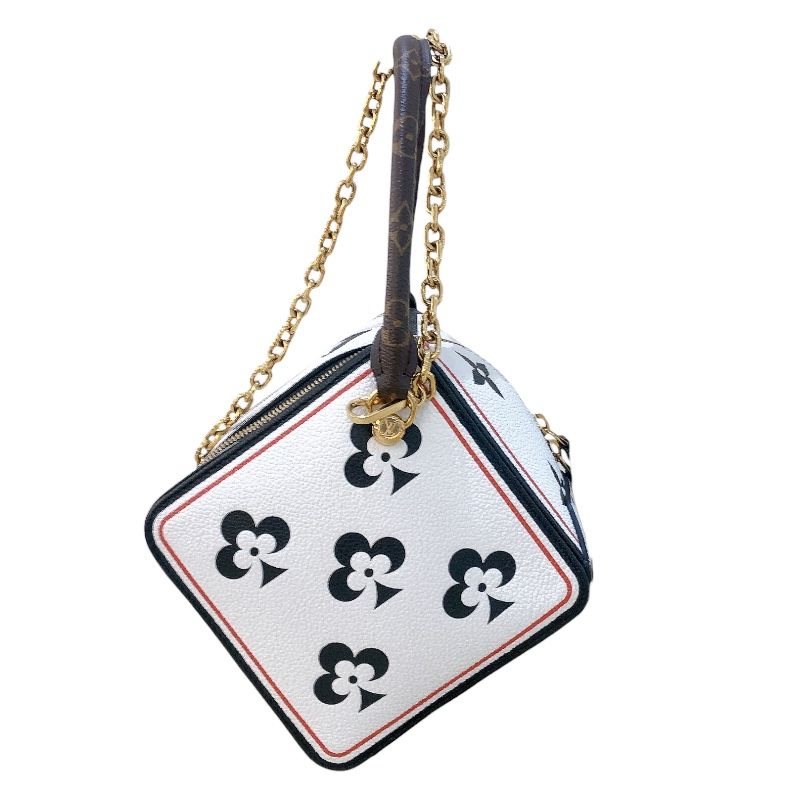 Louis Vuitton Square Bag Game On M57478 - Monogram with Gold Hardware