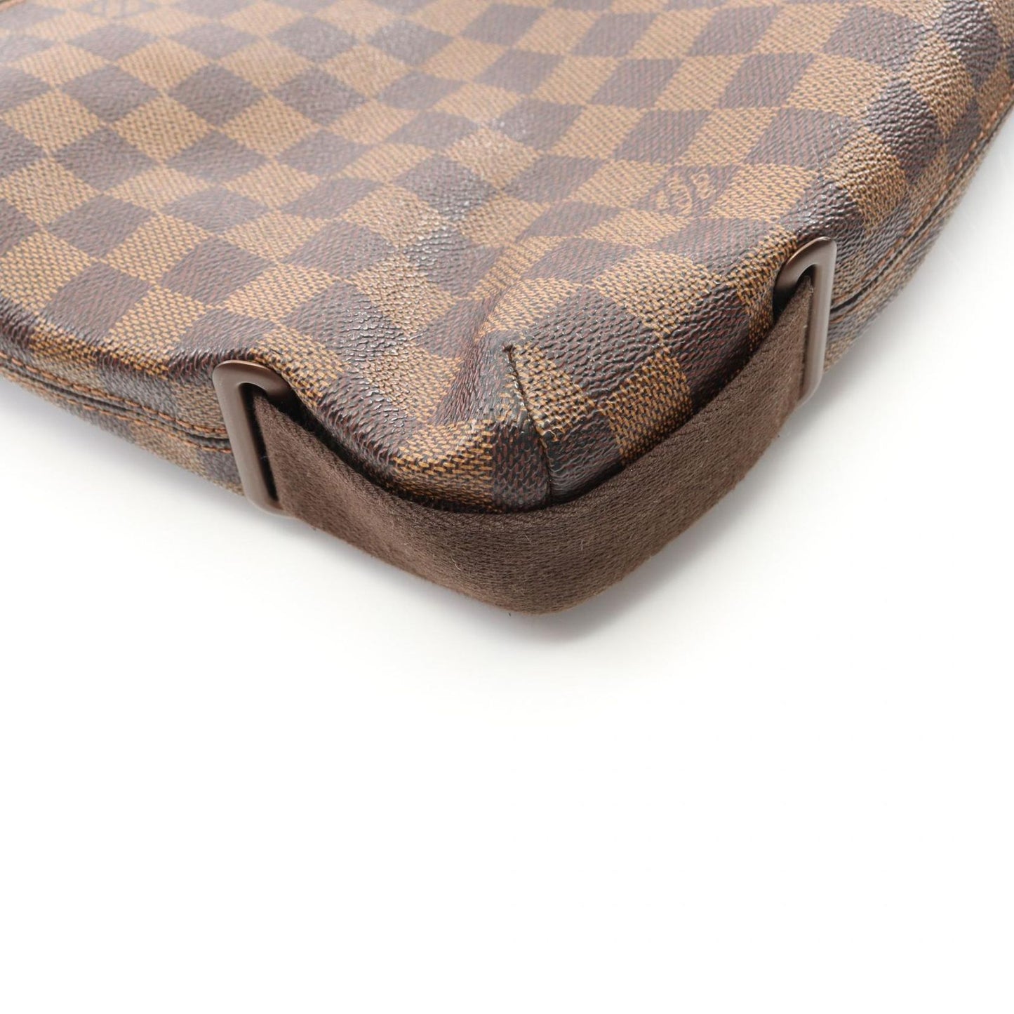 Louis Vuitton Brooklyn MM Damier Ebene Shoulder Bag - Timeless Elegance