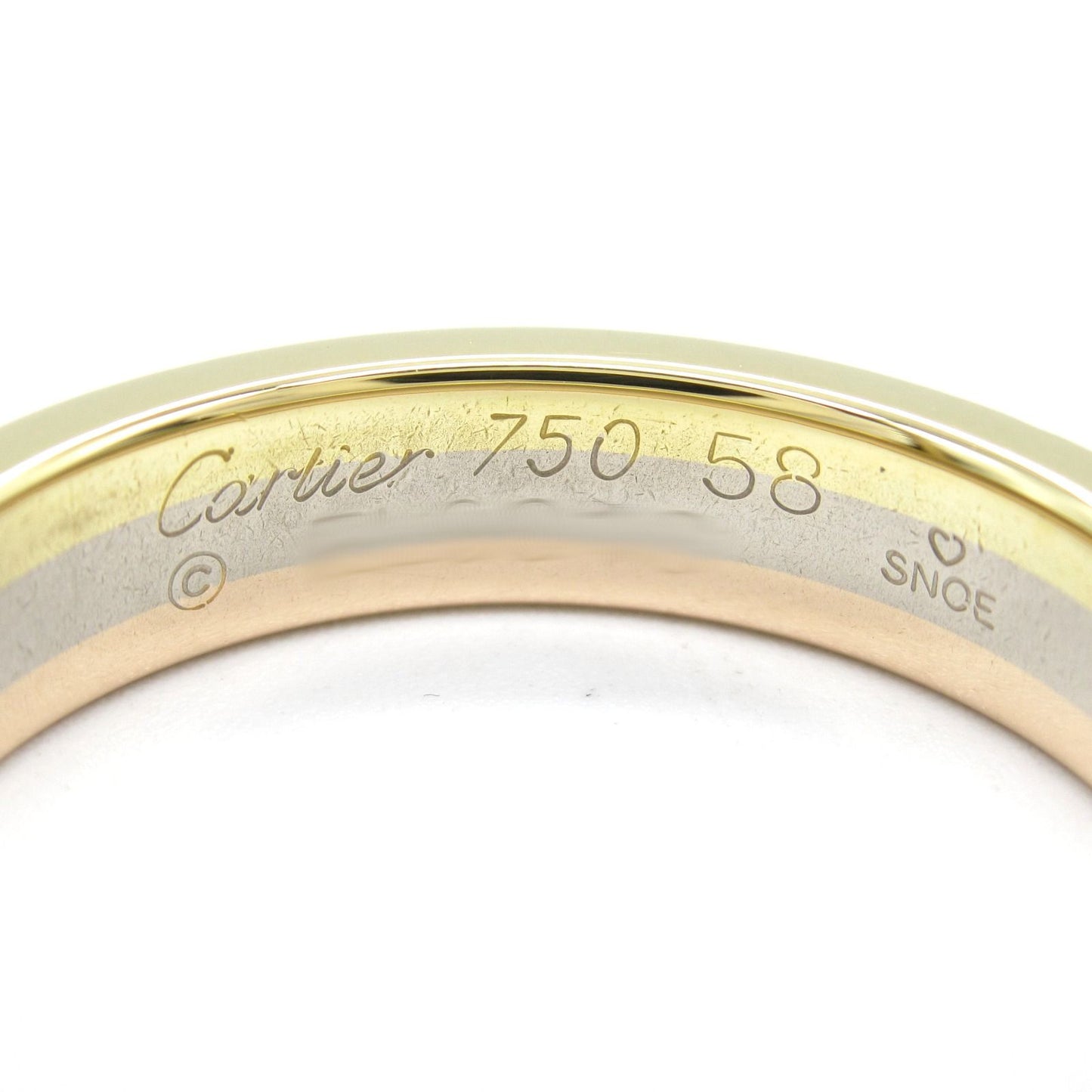Cartier Vendôme Ring in K18 Yellow & White Gold - Unisex