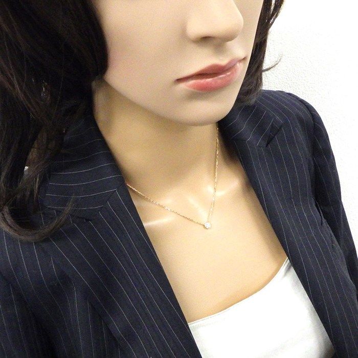 Cartier Heart Necklace with Diamond in K18 Pink Gold