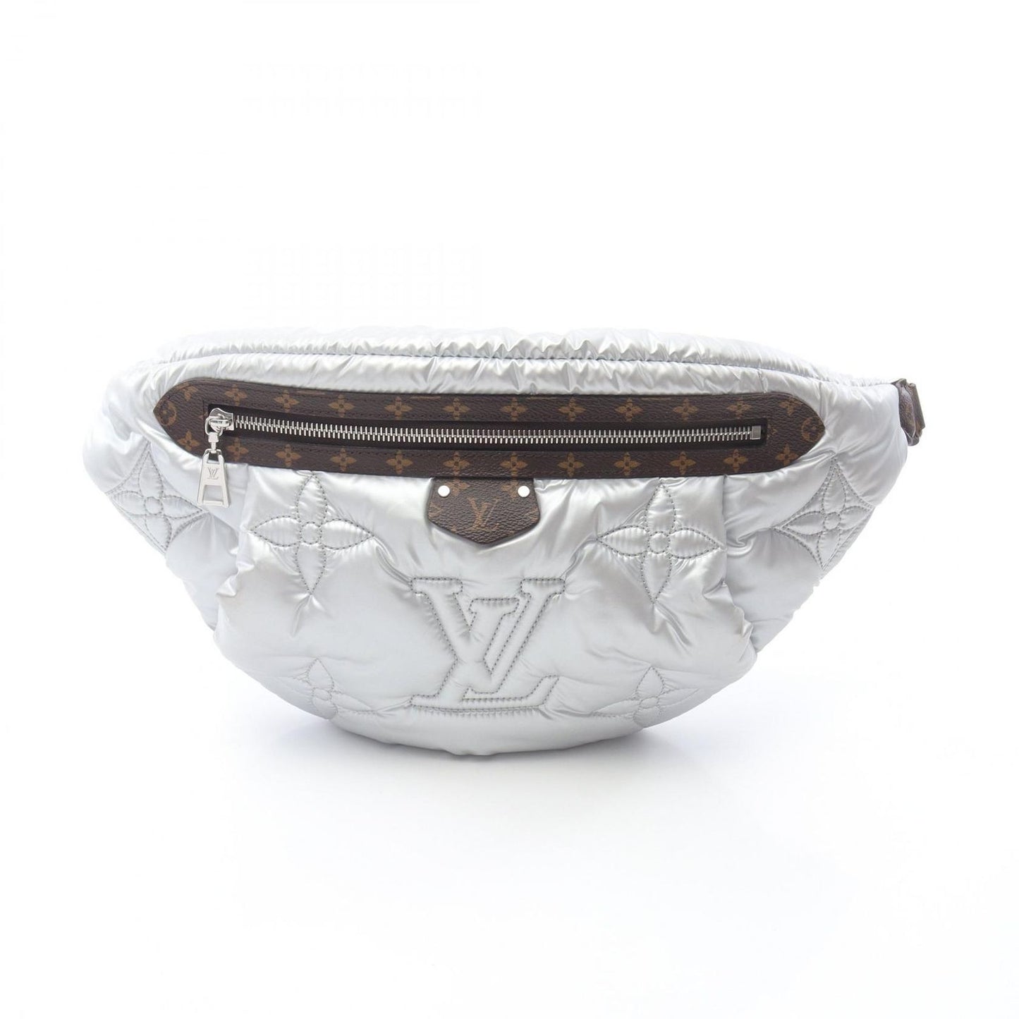 Louis Vuitton Maxi Bum Bag LV Pillow in Silver - Exclusive Luxury