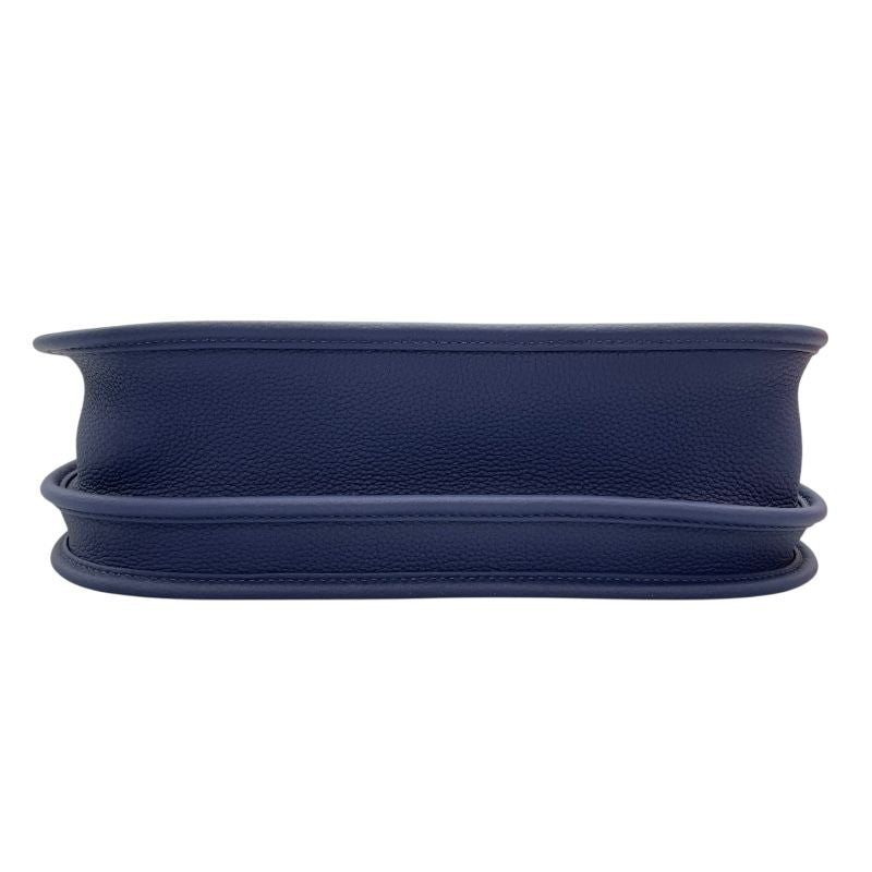 HERMES Evelyne 3GM Z刻 Blue Ankle Togo Shoulder Bag